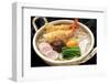 Steaming Nabeyaki Udon, Japanese Hot Pot Noodles-oysy-Framed Photographic Print