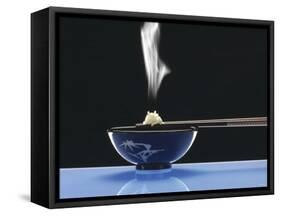 Steaming Rice and Chop Sticks-Gerrit Buntrock-Framed Stretched Canvas