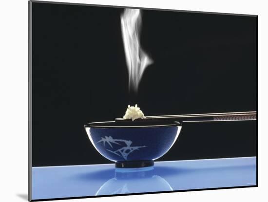 Steaming Rice and Chop Sticks-Gerrit Buntrock-Mounted Photographic Print