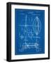 Steampunk Aerial Vessel 1893 Patent-null-Framed Art Print