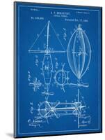 Steampunk Aerial Vessel 1893 Patent-null-Mounted Art Print