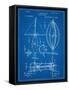 Steampunk Aerial Vessel 1893 Patent-null-Framed Stretched Canvas