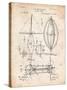 Steampunk Aerial Vessel 1893 Patent-Cole Borders-Stretched Canvas