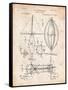 Steampunk Aerial Vessel 1893 Patent-Cole Borders-Framed Stretched Canvas