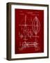 Steampunk Aerial Vessel 1893 Patent-Cole Borders-Framed Art Print