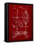 Steampunk Aerial Vessel 1893 Patent-Cole Borders-Framed Stretched Canvas