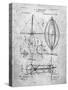 Steampunk Aerial Vessel 1893 Patent-Cole Borders-Stretched Canvas