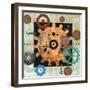 Steampunk City-Bee Sturgis-Framed Art Print