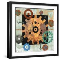 Steampunk City-Bee Sturgis-Framed Art Print