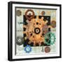 Steampunk City-Bee Sturgis-Framed Art Print