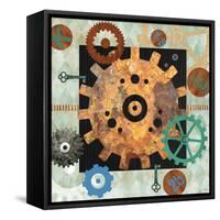 Steampunk City-Bee Sturgis-Framed Stretched Canvas