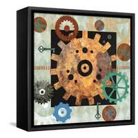 Steampunk City-Bee Sturgis-Framed Stretched Canvas