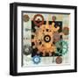 Steampunk City-Bee Sturgis-Framed Art Print