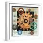 Steampunk City-Bee Sturgis-Framed Art Print