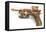 Steampunk Hand Cannon-3355m-Framed Stretched Canvas