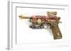 Steampunk Hand Cannon-3355m-Framed Art Print