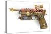 Steampunk Hand Cannon-3355m-Stretched Canvas