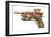 Steampunk Hand Cannon-3355m-Framed Art Print