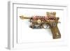 Steampunk Hand Cannon-3355m-Framed Art Print