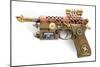 Steampunk Hand Cannon-3355m-Mounted Art Print