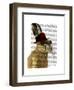 Steampunk Hare with Bowler Hat-Fab Funky-Framed Art Print