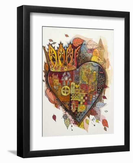 Steampunk Heart-Oxana Zaika-Framed Premium Giclee Print