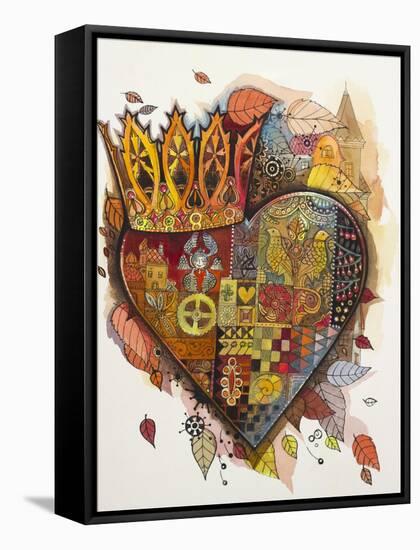 Steampunk Heart-Oxana Zaika-Framed Stretched Canvas