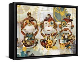 Steampunk Monkeys-Eric Yang-Framed Stretched Canvas