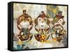 Steampunk Monkeys-Eric Yang-Framed Stretched Canvas