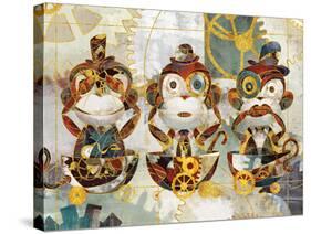 Steampunk Monkeys-Eric Yang-Stretched Canvas