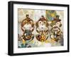 Steampunk Monkeys-Eric Yang-Framed Art Print