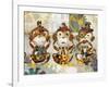 Steampunk Monkeys-Eric Yang-Framed Art Print