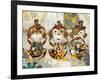 Steampunk Monkeys-Eric Yang-Framed Art Print