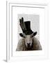 Steampunk Sheep-Fab Funky-Framed Art Print