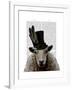 Steampunk Sheep-Fab Funky-Framed Art Print