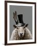 Steampunk Sheep-Fab Funky-Framed Art Print