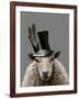 Steampunk Sheep-Fab Funky-Framed Art Print