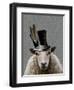 Steampunk Sheep-Fab Funky-Framed Art Print