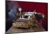 Steampunk Typewriter-3355m-Mounted Poster