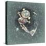 Steampunk Vintage Robot-April Hartmann-Stretched Canvas