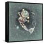 Steampunk Vintage Robot-April Hartmann-Framed Stretched Canvas