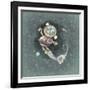 Steampunk Vintage Robot-April Hartmann-Framed Giclee Print