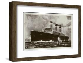 Steamship 'Leviathan'-null-Framed Photographic Print