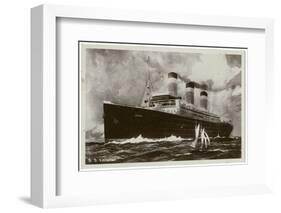 Steamship 'Leviathan'-null-Framed Photographic Print