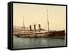 Steamship Normannia, Algeria, C.1899-null-Framed Stretched Canvas