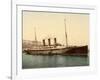 Steamship Normannia, Algeria, C.1899-null-Framed Giclee Print