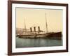 Steamship Normannia, Algeria, C.1899-null-Framed Giclee Print