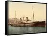 Steamship Normannia, Algeria, C.1899-null-Framed Stretched Canvas
