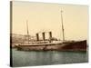 Steamship Normannia, Algeria, C.1899-null-Stretched Canvas