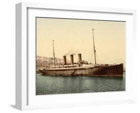 Steamship Normannia, Algeria, C.1899-null-Framed Giclee Print